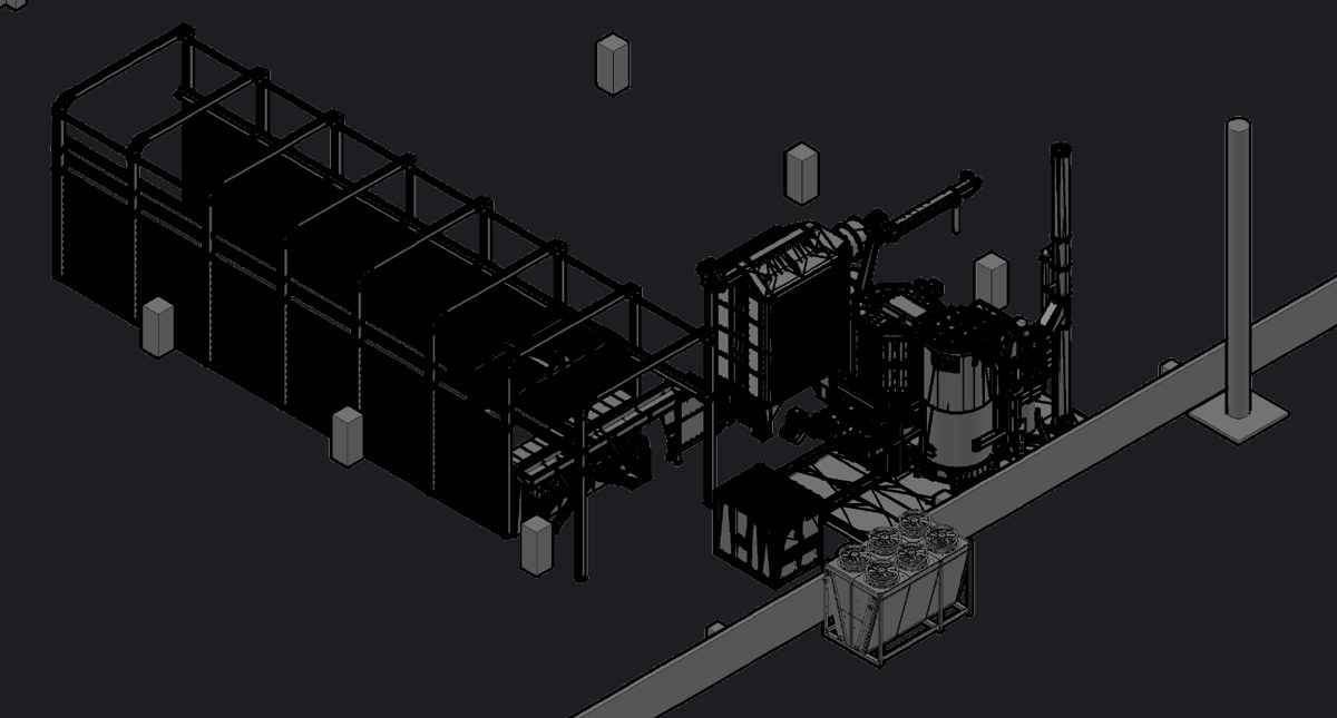 Ice River C1000 plant, design render